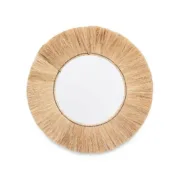 Espelho de parede Castanho Cristal Erva 79 x 79 x 3 cm Casa | Jardim - nacloset