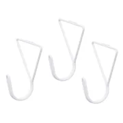 Cabides Branco Metal Triangular Conjunto 3 Peças (6 Unidades) A Preço de Revenda - nacloset 2