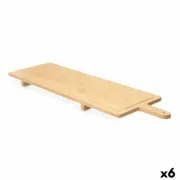 Tábua de Cozinha Bambu 88 x 4,5 x 26 cm (6 Unidades) Com punho A Preço de Revenda - nacloset