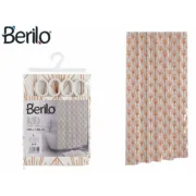 Cortinas Berilo Art Nouveau Branco Bronze Plástico 180 x 180 x 0,008 cm (12 Unidades) A Preço de Revenda - nacloset 2