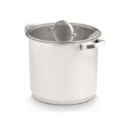 Caçarola com Tampa de Vidro Kinvara 17396 Prateado 31 x 25 x 24 cm Indução (4 Unidades) A Preço de Revenda - nacloset 2