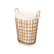 Cesto Kipit HX30555 Natural Poliéster Tecido Polipropileno Ferro Plástico 50 % algodão 48 x 58 x 34 cm 49 x 58 x 35 cm (6 Unidad Casa | Jardim - nacloset 2