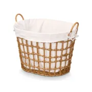 Cesto Kipit HX30564 Natural Poliéster Tecido Polipropileno Ferro Plástico 50 % algodão 51 x 41 x 41 cm 55,6 x 42,5 x 40 cm (6 Un Casa | Jardim - nacloset 2