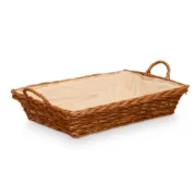 Cesto Kipit HX30675 Natural Poliéster vime Tecido 50 % algodão 63 x 16 x 41 cm (12 Unidades) A Preço de Revenda - nacloset 2