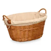 Cesto Kipit HX31039 Natural Poliéster vime Tecido 50 % algodão 60 x 35 x 48 cm (6 Unidades) A Preço de Revenda - nacloset 2