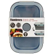 Lancheira Kinvara CH19130-1 Cinzento Transparente ABS 540 ml (12 Unidades) A Preço de Revenda - nacloset 2