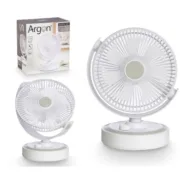 Ventilador de Mesa Argon HJ-180-10 Branco 30 W 21 x 28 x 32,5 cm Ar condicionado e ventiladores - nacloset 2