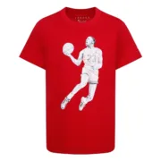 Camisola de Manga Curta Infantil Jordan Air Jordan Dots Ss Vermelho Moda | Acessórios - nacloset