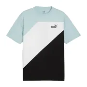 Camisola de Manga Curta Homem Puma POWER Colorbloc M Moda | Acessórios - nacloset