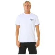 Camisola de Manga Curta Homem Rip Curl Desti Animals Tee Branco Moda | Acessórios - nacloset