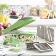 Cortador de Verduras, Ralador e Mandolina (7 em 1) Acessórios de Cozinha - nacloset