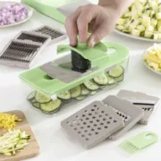 Cortador de Verduras, Ralador e Mandolina (7 em 1) Acessórios de Cozinha - nacloset 2