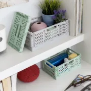 Conjunto de 3 Caixas Organizadoras Dobráveis e Empilháveis Boxtor Casa | Jardim - nacloset 2