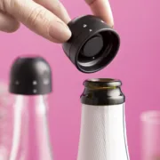 Conjunto de Tampas para Champanhe Fizzave   Pack de 2 uds Acessórios de Cozinha - nacloset 2