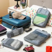 Sacos Organizadores de Compressão para Malas Compakube InnovaGoods 4 Peças Casa | Jardim - nacloset 2
