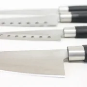 Conjunto de Facas Cecotec Santoku Preto Aço inoxidável Fibra de carbono (4 pcs) Conjuntos de Facas - nacloset 2