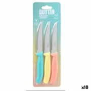 Faca de Cozinha Quttin Basic 11 cm 3 Peças (18 Unidades) Cozinha | Gourmet - nacloset