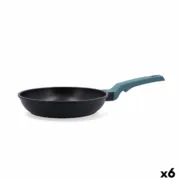 Frigideira Quid Confort Azul Metal Ø 24 cm (6 Unidades) Cozinha | Gourmet - nacloset