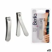 Corta-unhas Berilo 1703240 Prateado Metal (12 Unidades) A Preço de Revenda - nacloset