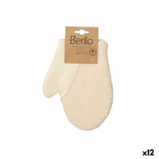 Luva Esfoliante Berilo B7081-10 Branco Bege (12 Unidades) A Preço de Revenda - nacloset