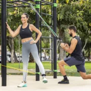 Conjunto de Elásticos de Resistência com Acessórios e Guia de Exercícios Rebainer Bandas elásticas - nacloset 2