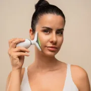Massageador Facial Elétrico Reafirmante para Rosto e Pescoço com LED, EMS e Calor Selora InnovaGoods Anticelulíticos - nacloset