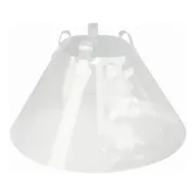 Colar Isabelino para Cães KVP Quick Fit Transparente (33-40 cm) Animais de Estimação - nacloset