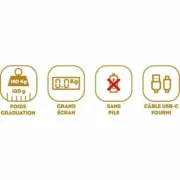 Balança digital para casa de banho Little Balance 8729 180 kg Balanças - nacloset 2