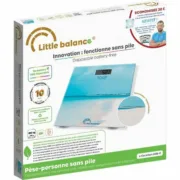 Balança digital para casa de banho Little Balance Caribe Azul Balanças - nacloset 2