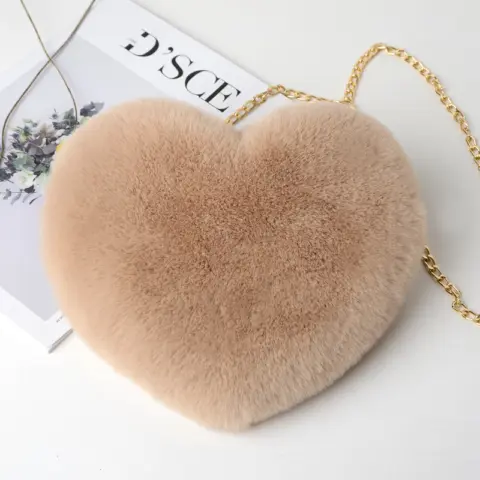 Bolsa feminina moderna com estampa de coração Carteiras e Bolsas - nacloset 7