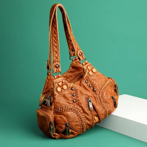 Bolsa feminina vintage grande, de ombro único e transversal Carteiras e Bolsas - nacloset 6