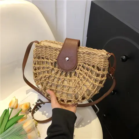 Straw bag braided female Wallets and Bags - NAcloset 7 Straw bag braided female Wallets and Bags - NAcloset 7