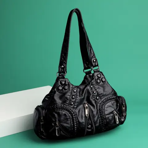Bolsa feminina vintage grande, de ombro único e transversal Carteiras e Bolsas - nacloset 7