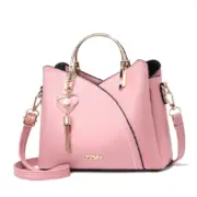 Bolsa de ombro grande com blocos de cores e design transversal Carteiras e Bolsas - nacloset 2