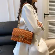 Women's transverse bag with chain, elegant and versatile, for shoulder use Wallets and Bags - NAcloset Women's transverse bag with chain, elegant and versatile, for shoulder use Wallets and Bags - NAcloset