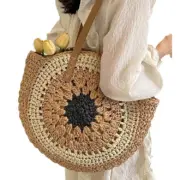 Bolsa de palha trançada, colorida e vazada em corda de papel Carteiras e Bolsas - nacloset