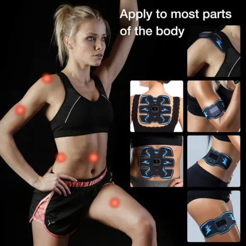 Electric muscle electrostimulator Wireless EMS hip trainer abdominal Electrostimulators - NAcloset 3