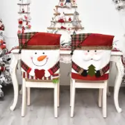 Christmas Decorations with Chair Covers Decoration - NAcloset 2