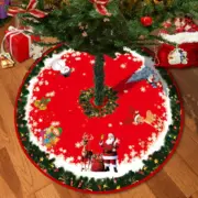 Christmas tree base carpet Curtains and carpets - NAcloset Christmas tree base carpet Curtains and carpets - NAcloset