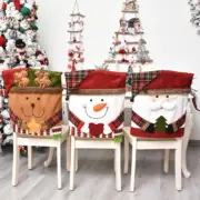 Christmas Decorations with Chair Covers Decoration - NAcloset Christmas Decorations with Chair Covers Decoration - NAcloset