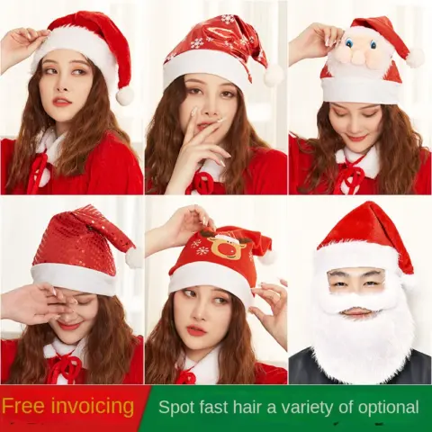 Children's and Adult Christmas Hat Decorations and Christmas Articles - NAcloset 3