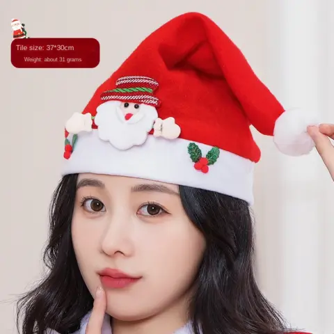 Children's and Adult Christmas Hat Decorations and Christmas Articles - NAcloset 12