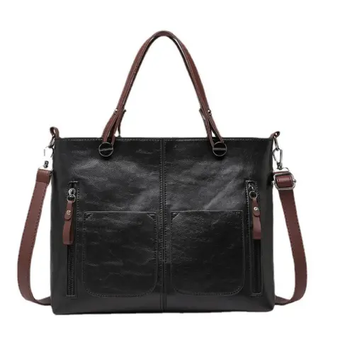 Bolsa de ombro feminina estilo europeu, americano e retro (grande capacidade) Carteiras e Bolsas - nacloset 5 Bolsa de ombro feminina estilo europeu, americano e retro (grande capacidade) Carteiras e Bolsas - nacloset 5