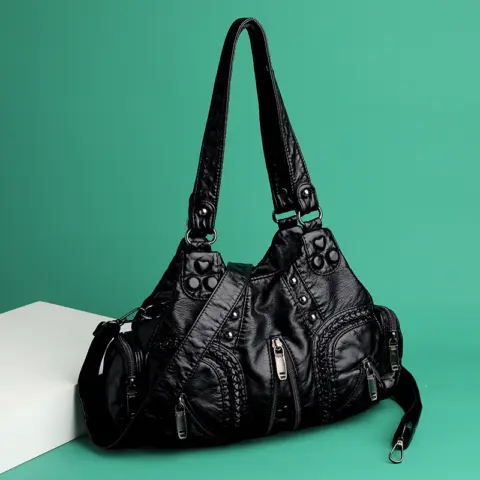 Bolsa feminina vintage grande, de ombro único e transversal Carteiras e Bolsas - nacloset 5