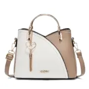 Bolsa feminina moderna estilo coreano com blocos de cores (grande capacidade) Carteiras e Bolsas - nacloset 2