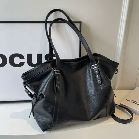 Bolsa transversal feminina de couro macio vintage (grande capacidade) Carteiras e Bolsas - nacloset 6