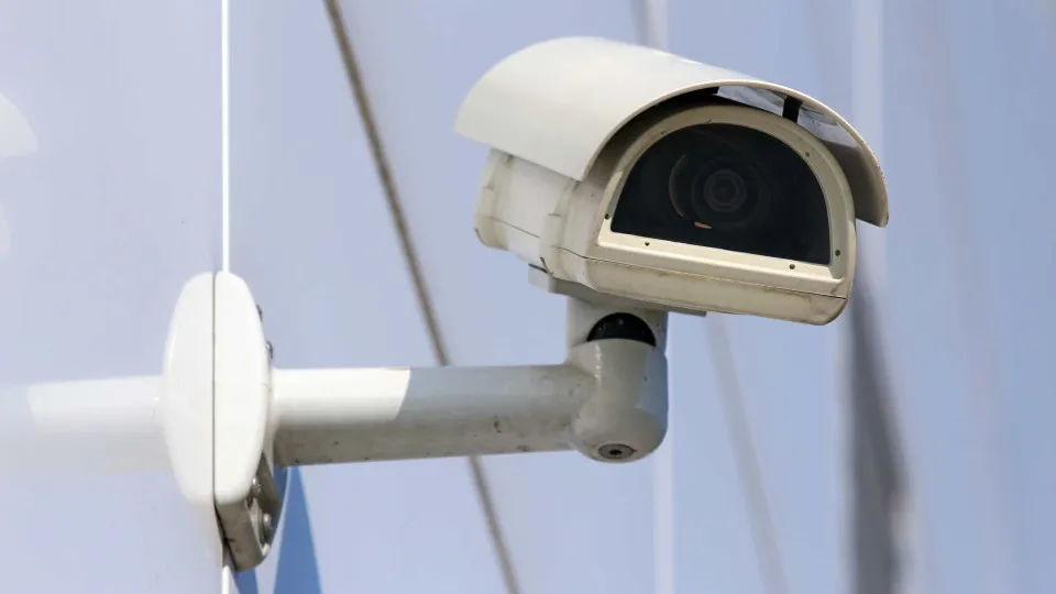 Arrested for domestic violence caught on CCTV.