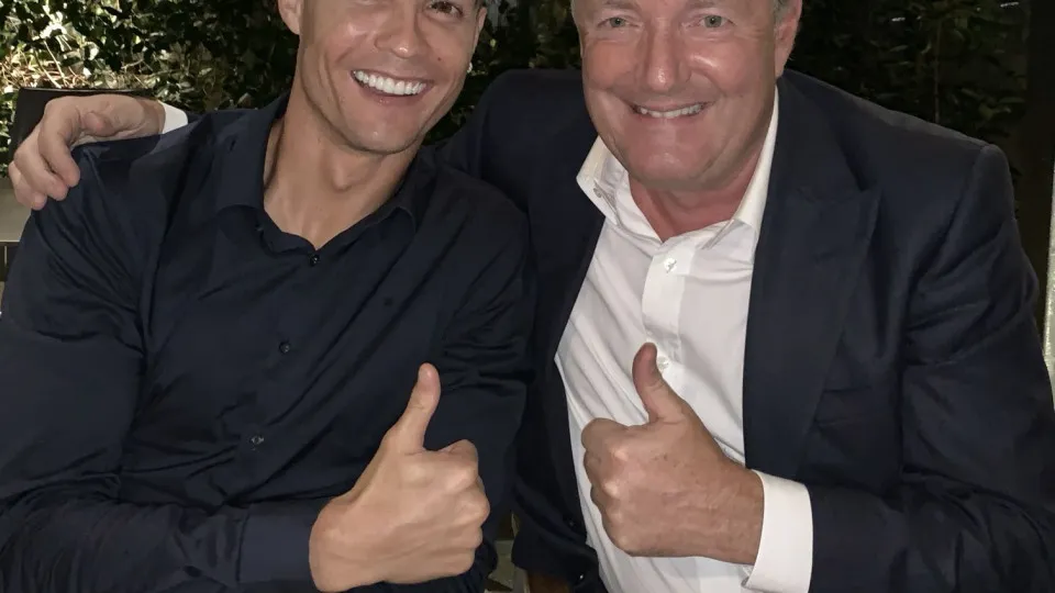 Piers Morgan reage à decisão de Cristiano Ronaldo: