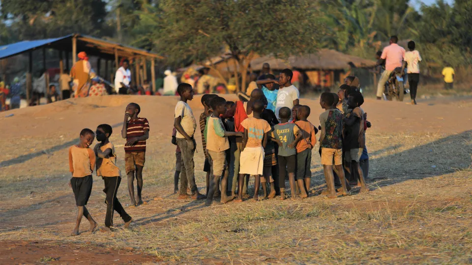 Mozambican children benefit from a partnership between Unicef and Gorongoza
