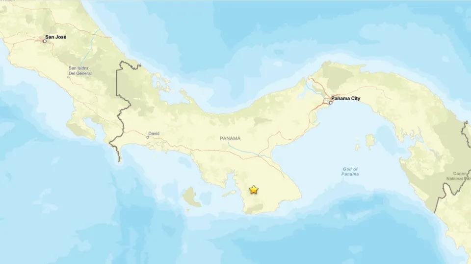 Sismo de magnitude 7,6 abala o Panamá